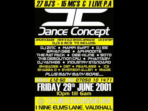 Illmatika,Dfrnt Lvls,Wendy Roberts Ravers Live PA  Dance Concept 2001