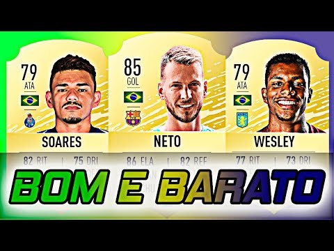 TIME BRASILEIRO BOM E BARATO PARA INICIAR NO FIFA 20 ULTIMATE TEAM!