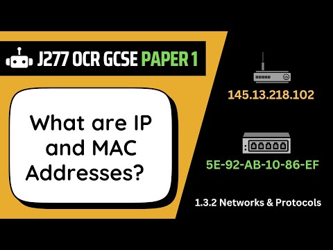 IP & MAC Addresses | 3.2 | OCR GCSE Computer Science | J277