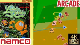Libble Rabble Arcade ( Namco 1983 ) 4k Gameplay