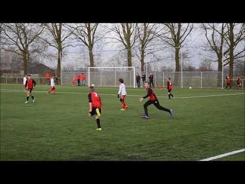 Bavos JO11-1 tegen Liessel JO11-1