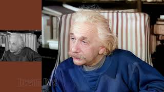 Albert Einstein said "I agree" , Color Video