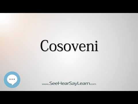 Cosoveni (How to Pronounce Cities of the World)💬⭐🌍✅