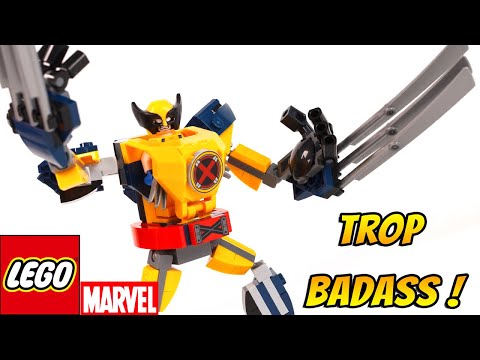 Vidéo LEGO Marvel 76202 : L’armure robot de Wolverine