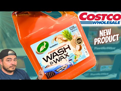 New Turtle Wax Car Shampoo at COSTCO! - Car Detailing Product Review