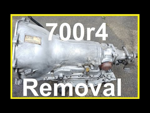 How To Remove a 700r4 & 4L60E Automatic Transmission (82-92 Camaro/Firebird)