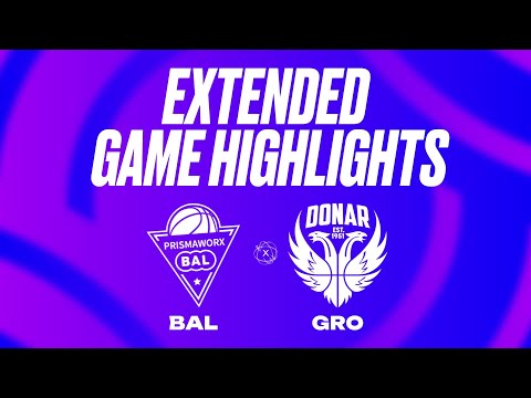 PrismaWorkx BAL vs. Donar Groningen Extended Game Highlights