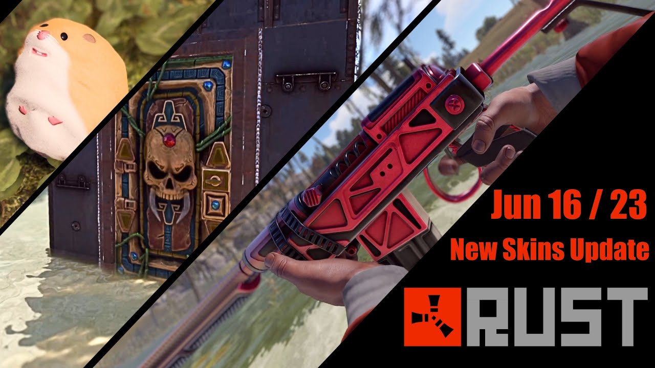 Rust New Skins /Hamster Rock/Forgotten Tomb Door/Redemption SAR/HQM Thompson/Reptile Hunter/Pirate..