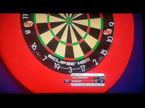 MVG Bull + Bull + Bull 150 Scored (Melbourne Darts Masters) 2018