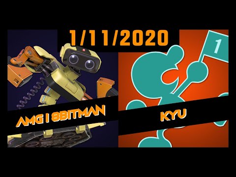 ECG Weekly 1/11/2020 - WQF - AMG | 8bitman(ROB) Vs. Kyu(Game and Watch) - SSBU