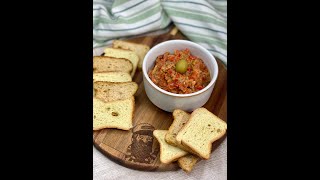 Antipasto con sardinas en tomate 🐟🍅