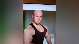 Shot on iPhone meme(fat guy wants to be a bodybuil
