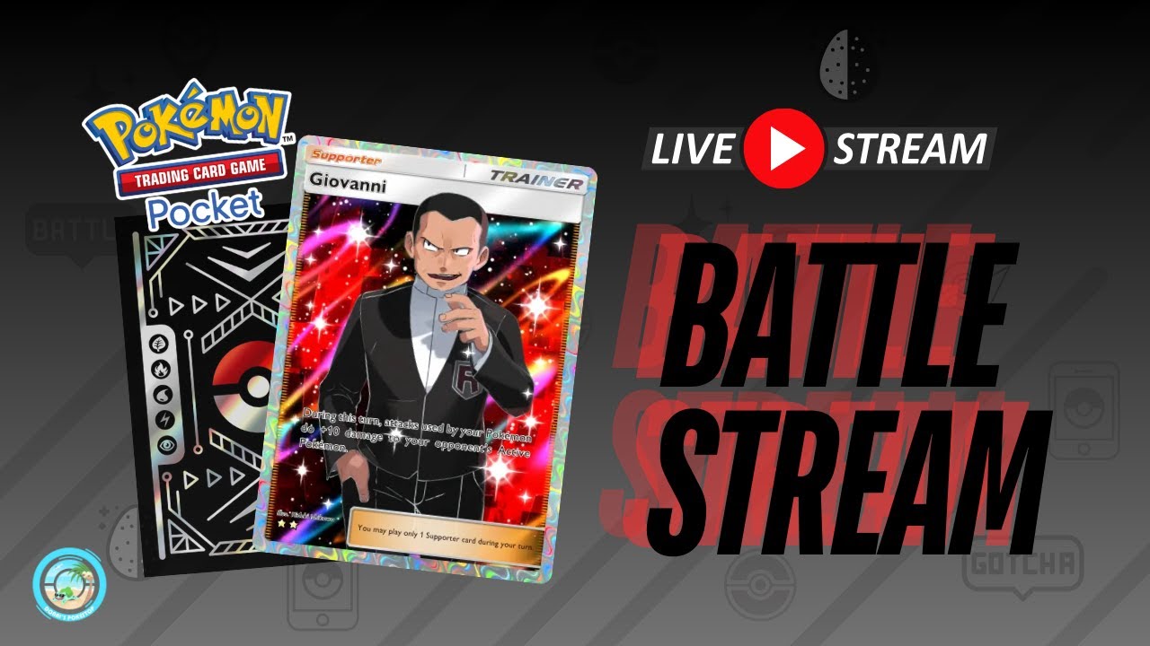 Pokemon Pocket Live Battle Stream! Friday Fighting and Coaching #pokemonpocket