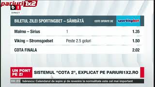 BILETUL ZILEI SPORTINGBET: Selecții pe ruta Suedia-Norvegia!