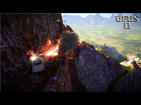 6,000,000 RPM FULLAUTO UNITS DEFEND MT OLYMPUS vs 3,000,000 ZOMBIES | Battle Simulator 2 | UEBS 2