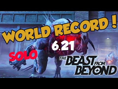 🏆World Record Beast From Beyond Boss Battle Speedrun Solo 6.21