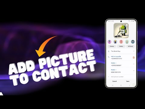 How To Add A Profile Picture To A Contact On Galaxy S24