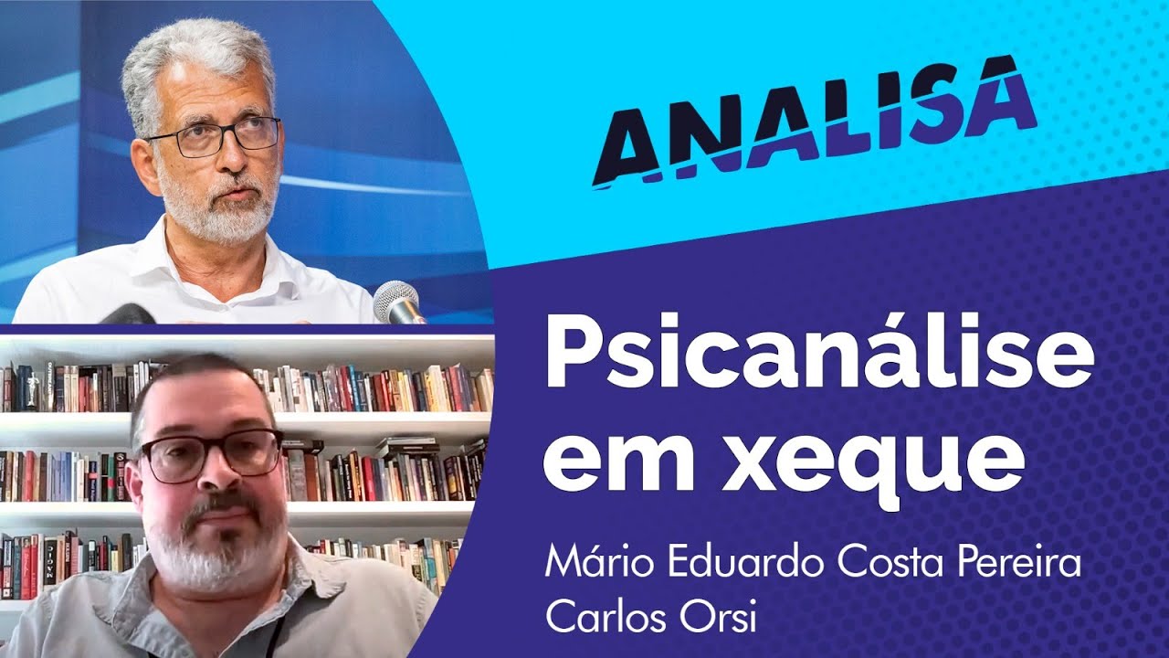 Carlos Orsi, coautor de "Que  bobagem!", debate com o psicanalista Mário Eduardo Costa Pereira
