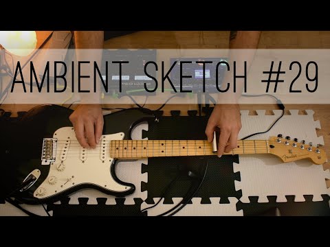 Ambient Sketch #29 - Zoom g3n and Mooer Ocean Machine