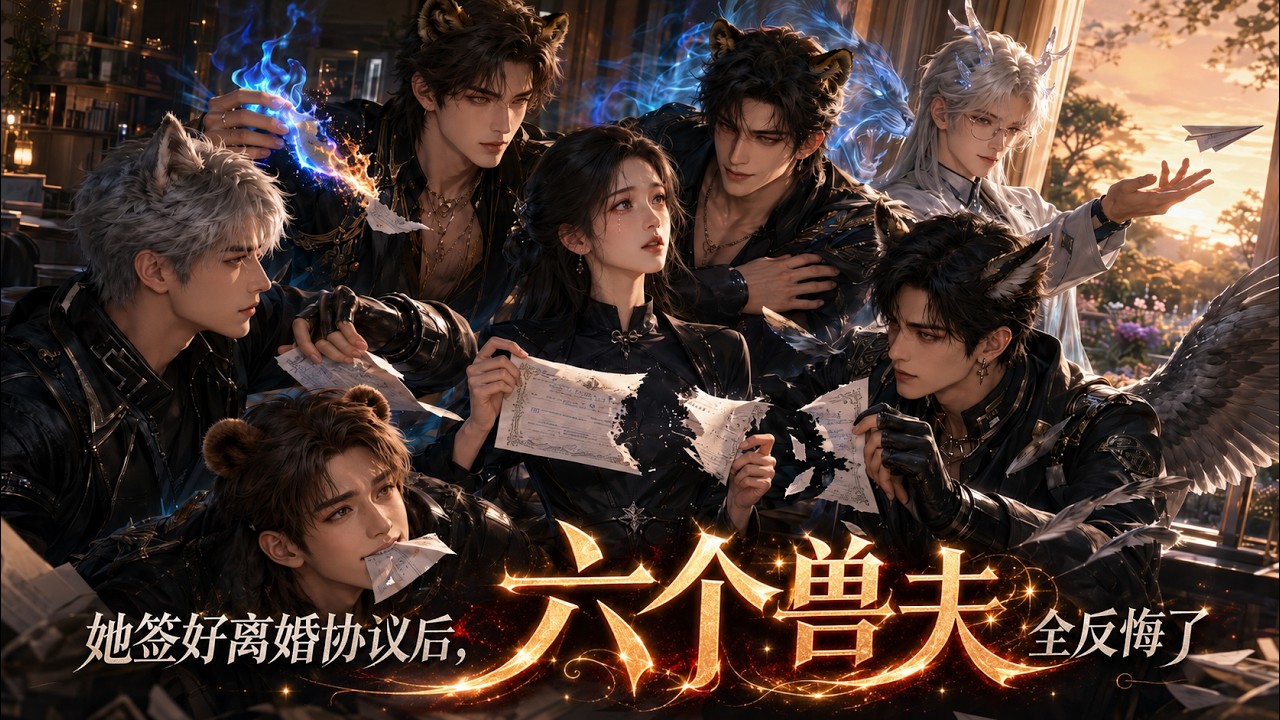 【FULL】《穿成惡毒雌性後，六個獸夫都不肯離婚》全集：在簽訂星際獸世生存契約後，試婚期的最後63天內他們從恨我到爭寵！#短劇 #獸夫 #玄幻 #漫劇 #短劇全集 #shortdrama