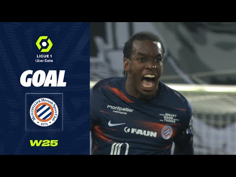 Goal Faitout MAOUASSA (59' - MHSC) MONTPELLIER HÉRAULT SC - RC LENS (1-1) 22/23