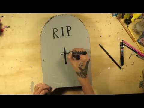 Sådan bygger man en gravsten!