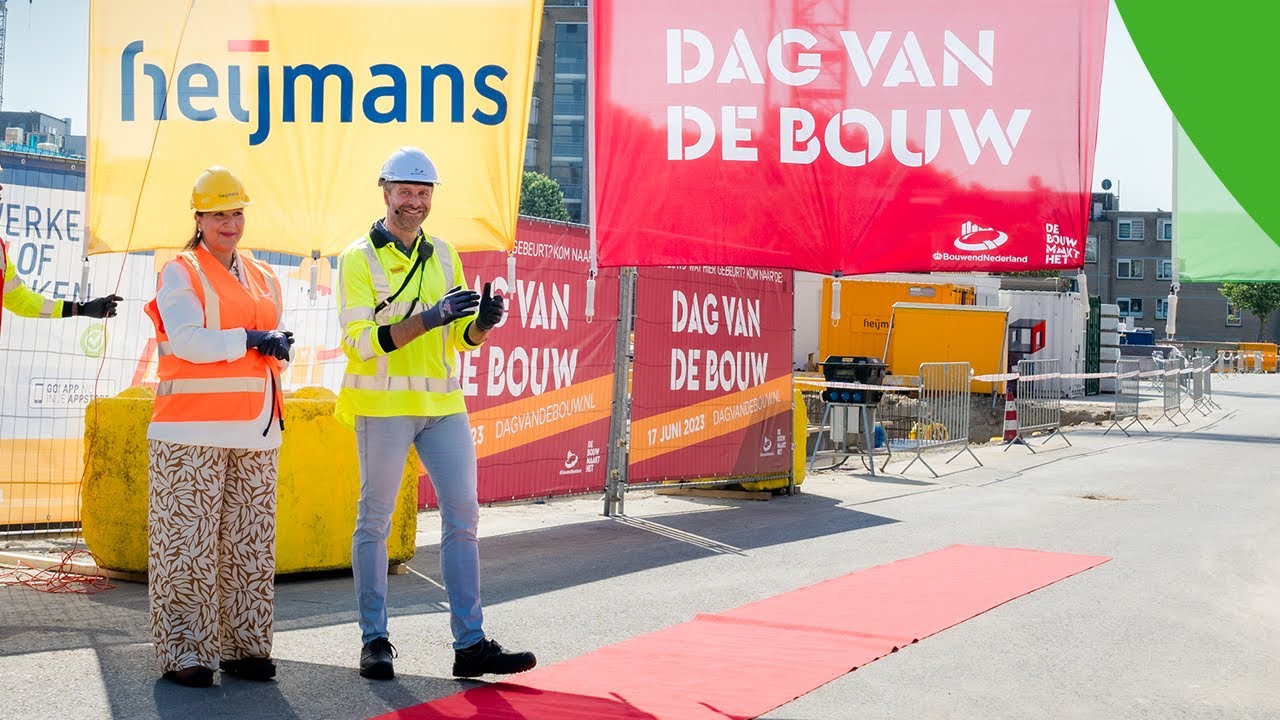 Tienduizenden mensen nemen kijkje op bouwplaats tijdens Dag van de Bouw