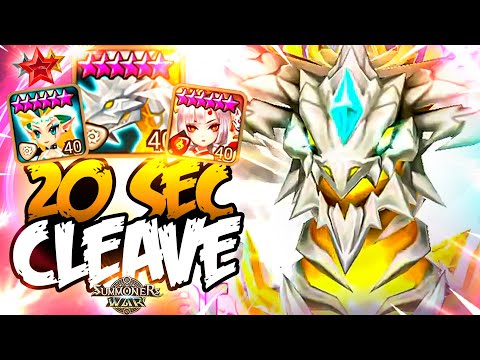 20 SECONDS CLEAVE with Asima, Zerath and Tomoe - Summoners War