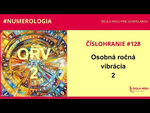 Číslohranie 128 - Osobná ročná vibrácia 2 (ORV)