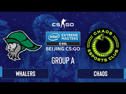CS:GO - Whalers vs. Chaos [Dust2] Map 1 - IEM Beijing 2020 Online - Group A - NA