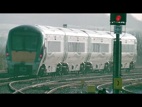 Irish Rail 22000 Class Intercity Train number 22318 - Portarlington, Laois