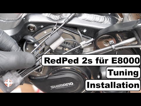 RedPed 2s für Shimano E8000 - Einbau - Installation - Tuning E-Bike