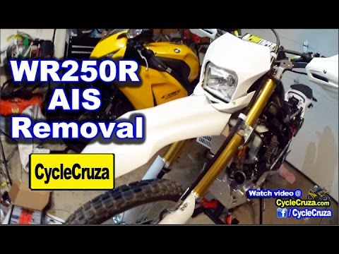 WR250R AIS Removal DIY - Why Remove AIS and What it Does Video