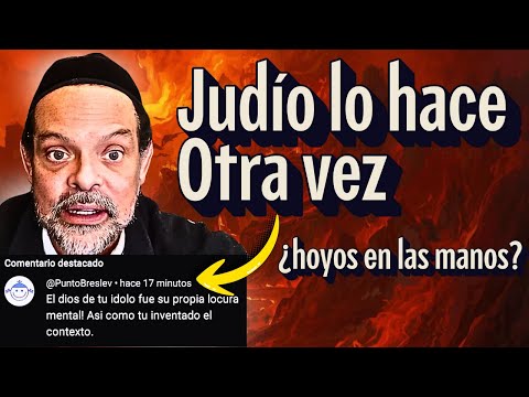 🔥Zacarías 13:6 ¿Hoyos en las manos? 👋👉Educamos a punto Breslev/El texto hebreo lo EXPONE🤯
