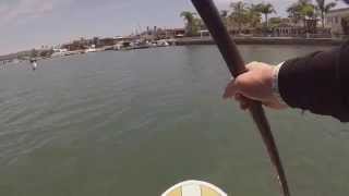 preview picture of video 'Stand Up Paddle Boarding SUP in Newport Beach'