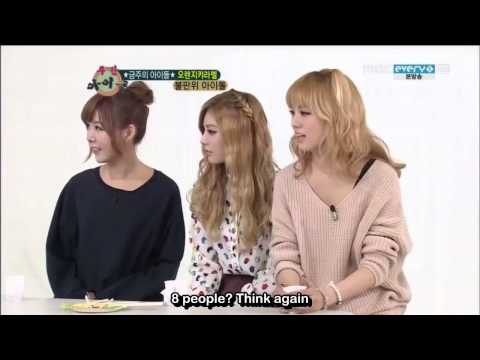 Weekly Idol 121031 Orange Caramel