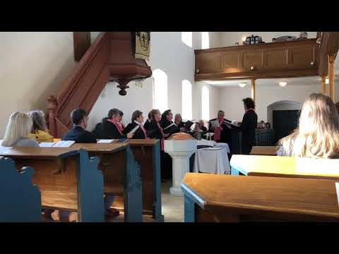 Held der dem Grabe mit Gemeinde