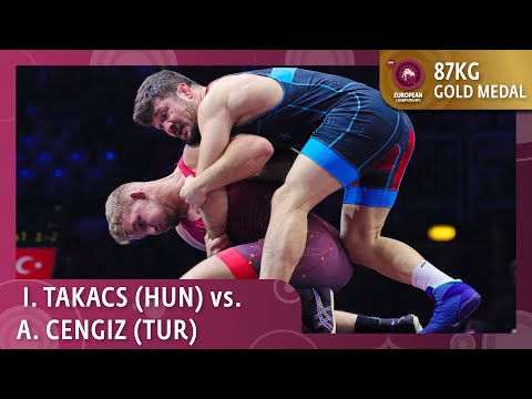 Gold Medal • GR 87Kg • Istvan TAKACS (HUN) vs. Ali CENGIZ (TUR)
