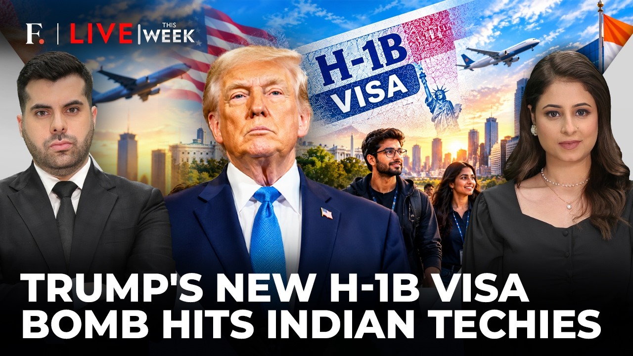 Trump Targets IT Giants, Tightens H-1B Visa Screws: Indian Techies In Trouble? | Firstpost Live