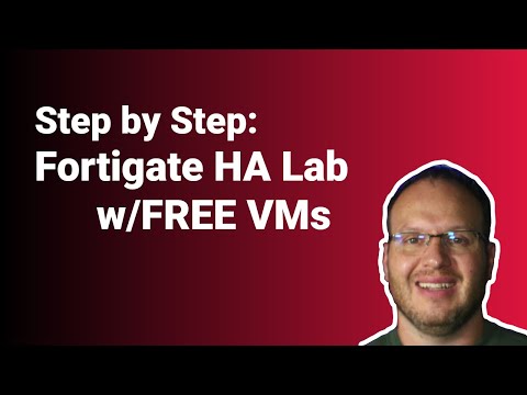 LAB Fortigate HA with FREE VMs - Fortigate NSE4 HA (VM) Lab!