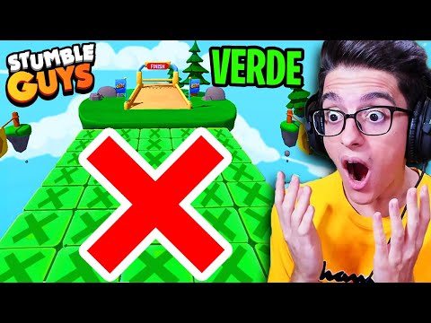 VINCIAMO SENZA TOCCARE IL VERDE SU STUMBLE GUYS!!