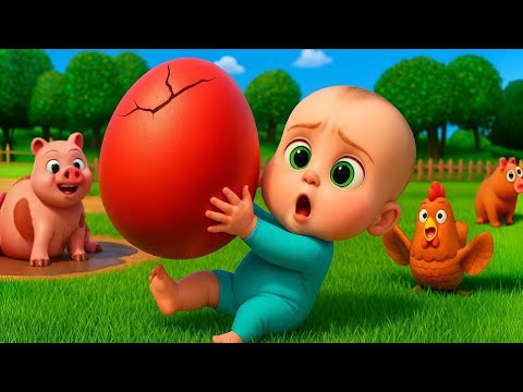 Humpty Dumpty Sat on a Farm | Lala Loops  Nursery Rhymes & Kids Songs