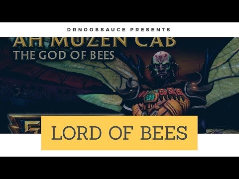 Ah Muzen Cab | Lord of the bees | Smite | Gameplay