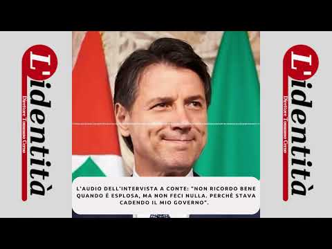 Audio - Conte: "Da premier non intervenni sul video Renzi-Mancini"
