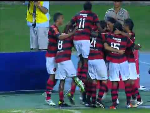 Os gols de Botafogo 0 x 2 Flamengo pelo Carioca 2011 com dois gol de Tiago Neves
