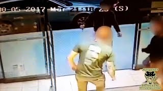 Customers Encounter Crazed Attacker at Supermarket Entrance | Active Self Protection