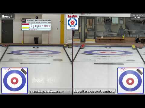 Damen/van Amsterdam vs. Brissette/Gira - Draw 2 - Alberta Curling