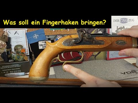 Für was sind Fingerhaken an Vorderladerwaffen?