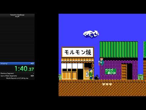 Takeshi's Challenge Any% Speedrun in 4:19