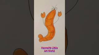 🦞 Easy Lobster Drawing for Kids | Fun & Simple Art